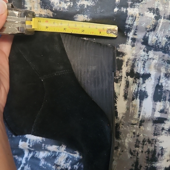 Suede Wedge Ankle Boots - Picture 7 of 7